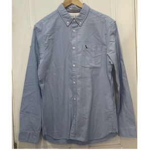 Jack Wills Slim Fit Blue Oxford Shirt Men’s Size Small